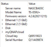 QNAP NAS 8-Bay - TS-859U-RP+ Network Array Storage No HDD/Caddies !