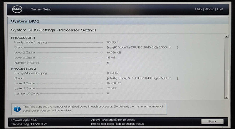 Dell PE R620 Server, 2x Xeon E5-2640 0 2.50GHz, 32GB Ram, 2x 750W