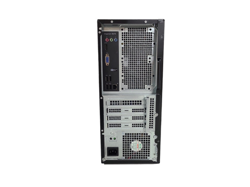 Dell Inspiron 3670, Intel i3-8100 3.60GHz, 8GB Ram, 128GB Nvme