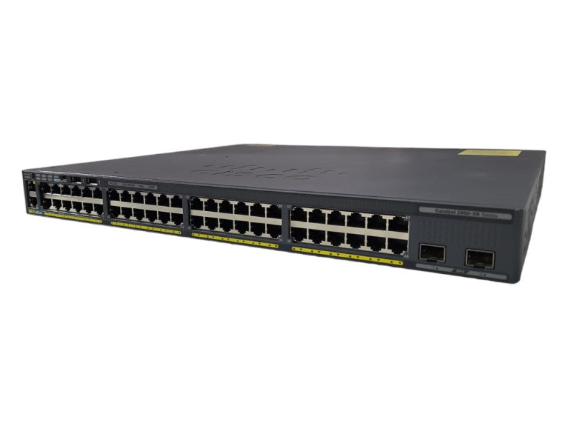 Cisco WS-C2960XR-48LPD-I, 48-Port Gig PoE Switch, 2x SFP+, 1x 640W PSU