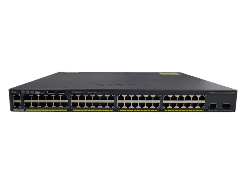 Cisco WS-C2960XR-48LPD-I, 48-Port Gig PoE Switch, 2x SFP+, 1x 640W PSU