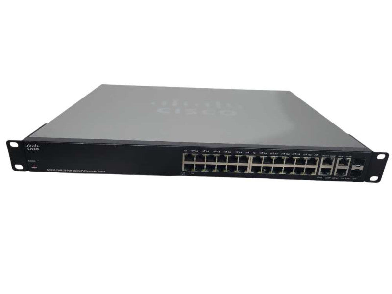 Cisco SG300-28MP 28-port Gigabit PoE Managed Switch !