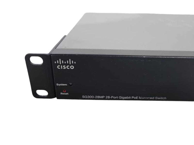 Cisco SG300-28MP 28-port Gigabit PoE Managed Switch !