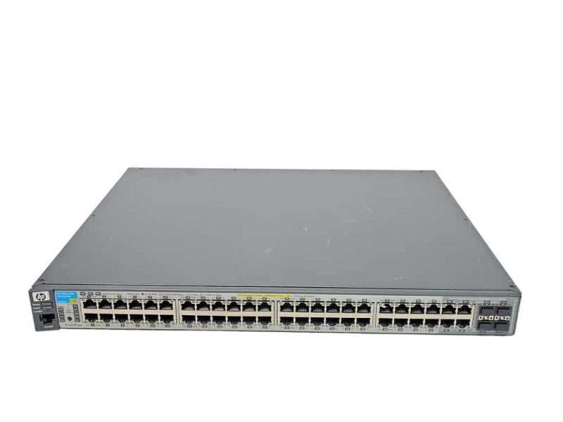 HP 2910al-48G POE+ SWITCH J9148A 48 PORT GIGABIT MANAGED SWITCH 4xSFP Q_
