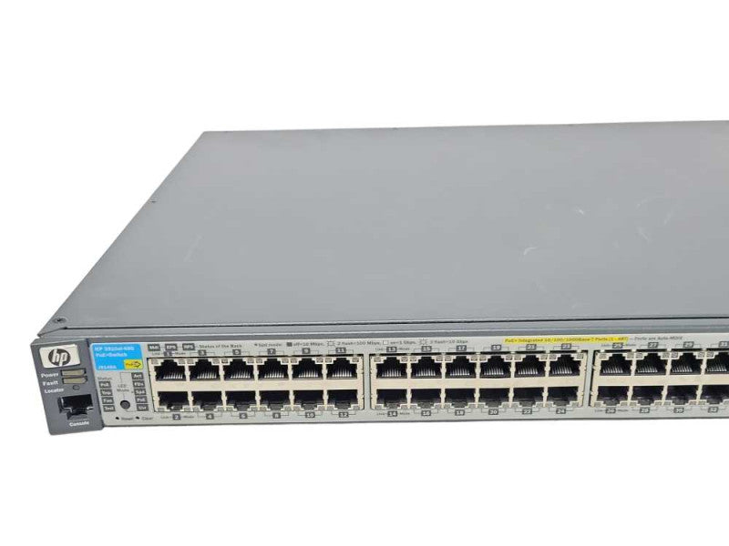 HP 2910al-48G POE+ SWITCH J9148A 48 PORT GIGABIT MANAGED SWITCH 4xSFP Q_