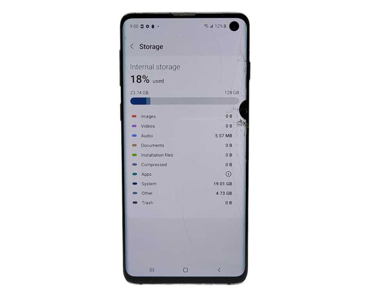 Samsung Galaxy S10 128GB (SM-G973W) - READ $