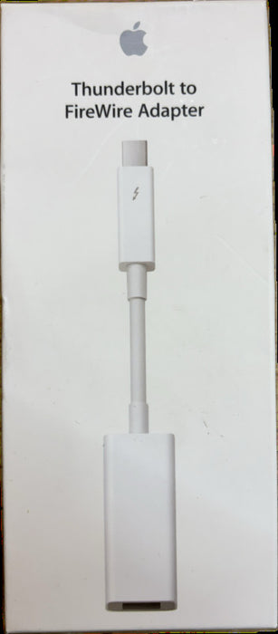 Genuine Apple Thunderbolt to FireWire Adapter (MD464ZM/A) Brand New Q