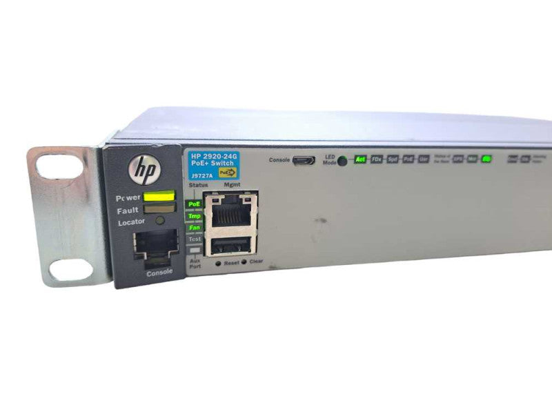 HP 2920-24G PoE+ J9727A | 24-Port Gigabit PoE+ 4x SFP Network Switch  )