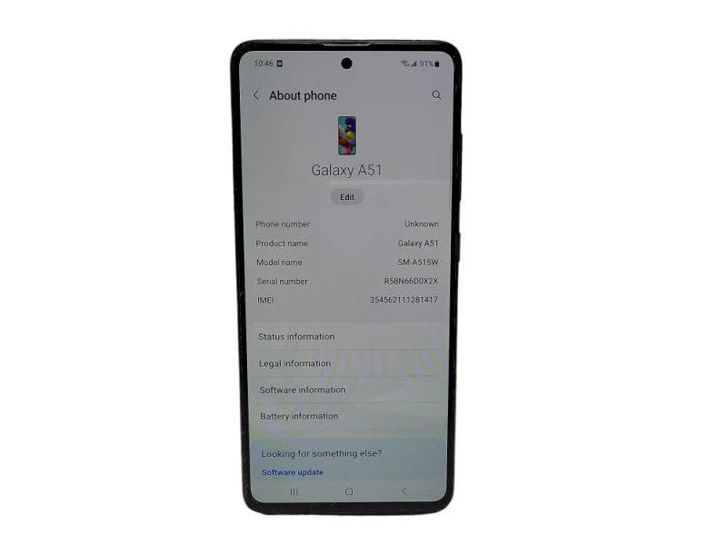 Samsung Galaxy A51 64GB (SM-A515W) - READ $