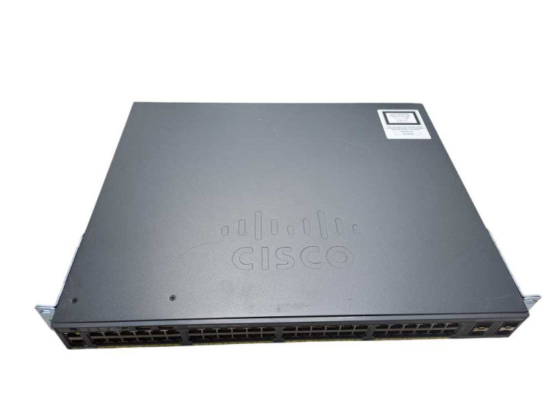 Cisco WS-C2960X-48FPS-L V02 | 48 Port Gigabit PoE+ 740W Switch | 4x SFP )