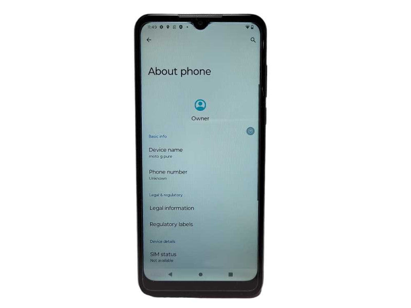 Motorola Moto G Pure (2021) 32GB READ Q$