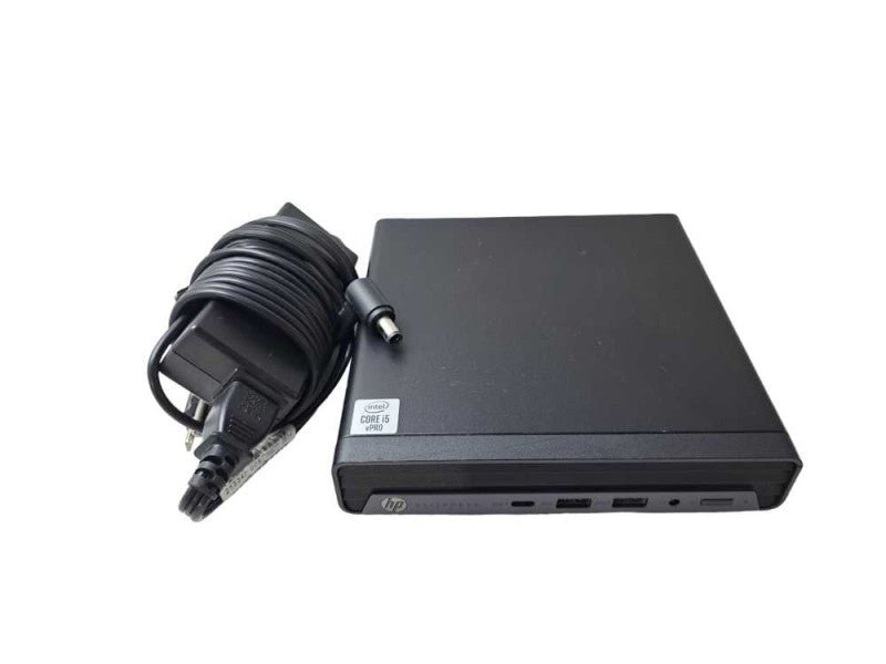 HP EliteDesk 800 G6 USFF | i5-10500T @ 2.30GHz 8GB DDR4 256GB NVMe )