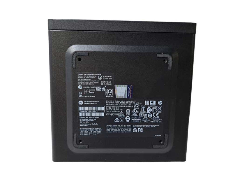 HP EliteDesk 800 G6 USFF | i5-10500T @ 2.30GHz 8GB DDR4 256GB NVMe )