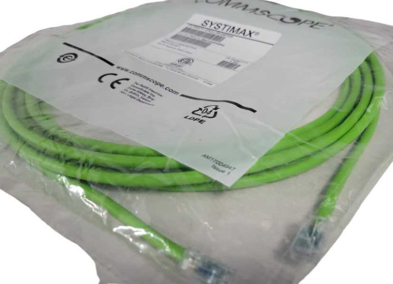 New Commscope Systimax GSXP-GN-25FT Cat 6 Patch Cable 25ft  Q_