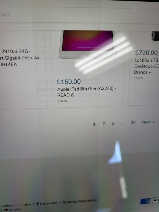 Microsoft Surface Pro 5 (1796) - i5-7300U, 8GB RAM, 256GB SSD - READ Î