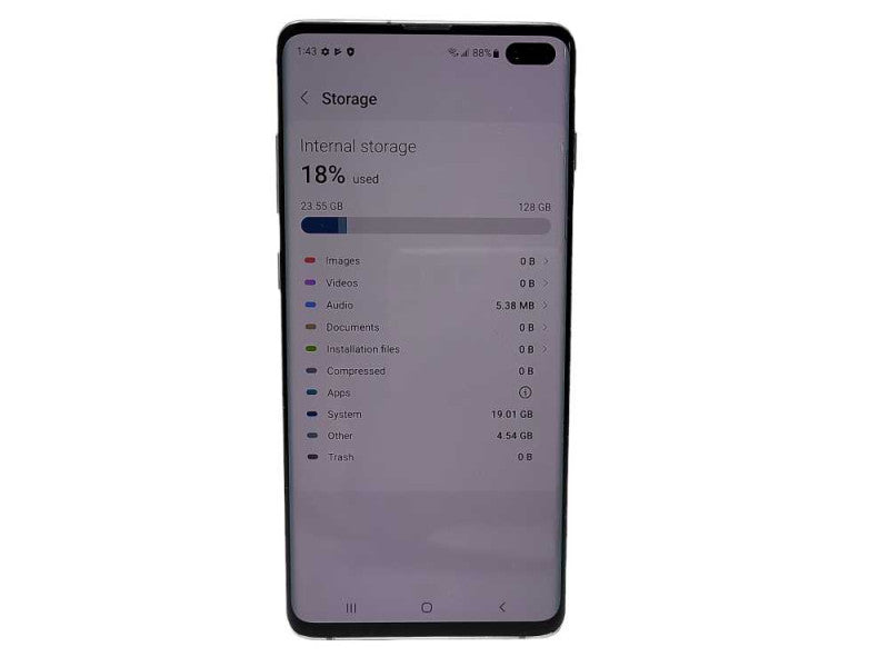 Samsung Galaxy S10+ SM-G975W 128GB READ $