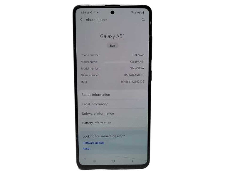 Samsung Galaxy A51 64GB (SM-A515W) - READ $
