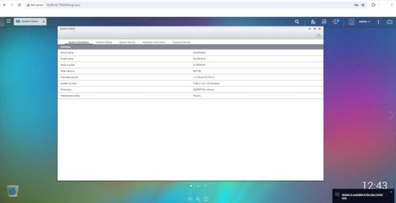 QNAP TS-259 Pro+ 2-Bay Network Attached Storage, 1 GB RAM, 2x 1TB HDD