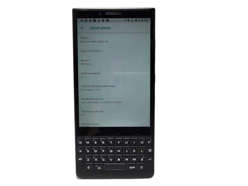 BlackBerry KEY2 64GB (BBF100-2) READ $