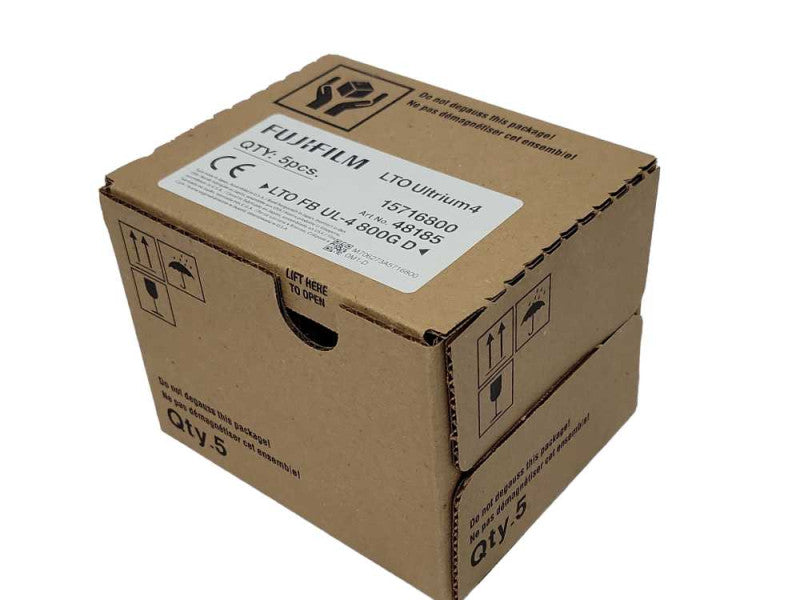 New Fujifilm 5-Pack LTO Ultrium4 800GB Tape Data Cartridge LTO FB UL-4 8 Q_
