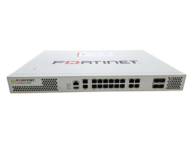 Fortinet FortiGate-200E | 18-Port Gigabit Network Security Firewall *READ* )
