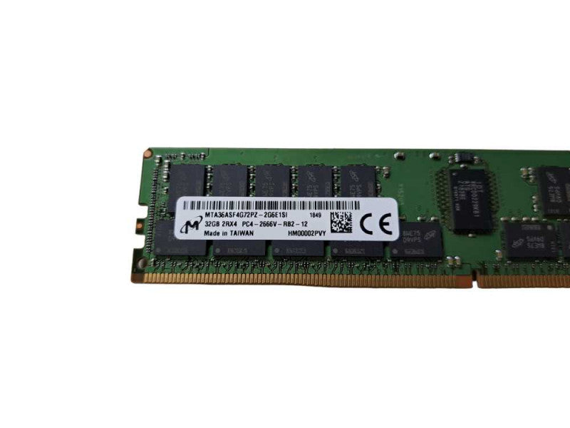 Micron 32GB 2RX4 PC4-2666V-RB2-12 | DDR4 Server Memory Q)