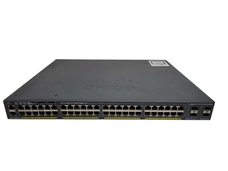 Cisco WS-C2960X-48LPS-L 48-Port Gigabit Managed PoE Switch Q%