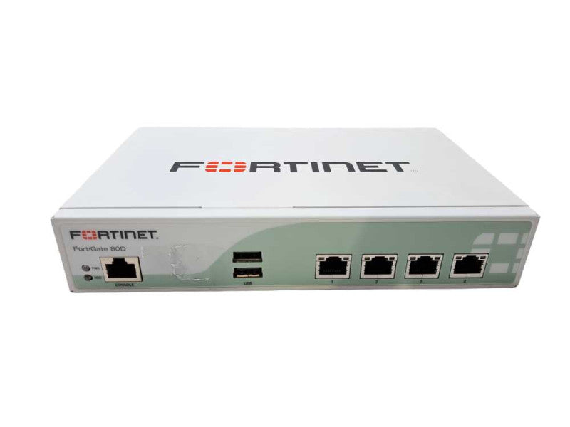 Fortinet FortiGate 80D Network Security Firewall Appliance + PWR | FG-80D )