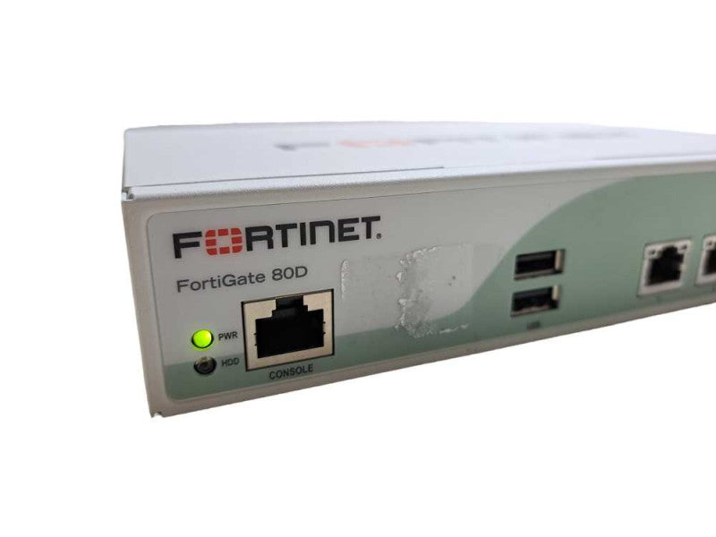 Fortinet FortiGate 80D Network Security Firewall Appliance + PWR | FG-80D )