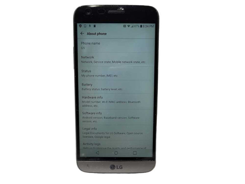 LG G5 LG-H831 32GB READ $