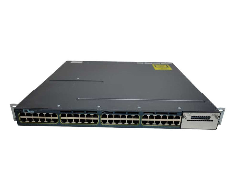 Cisco WS-C3560X-48T-S 48- Port Gigabit Switch 2x350W PSU %