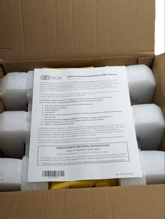 New NCR CX8 POS 7736-3500-2000, Intel i5-9500TE @ 2.20Ghz 8GB RAM & 120GB SSD Q-