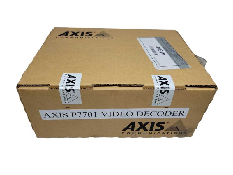 AXIS COMMUNICATIONS P7701 Video Decoder P/N: 0319-004 Q%