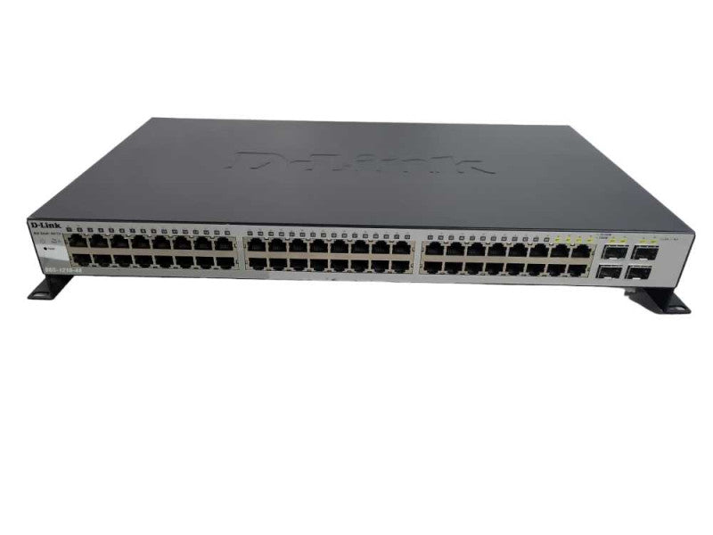 D-Link DGS-1210-48 | 48 Port Gigabit 4x SFP Network Switch !