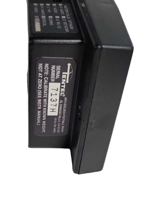 Tentel Tentelometer Tape Tension Gauge T2-H7-D w/Case Old Ampex Cal. And Weig _