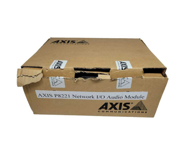 Axis 0321-004 - ENCODER - P8221 NETWORK I/O AND AUDIO MODULE (OPEN BOX) %