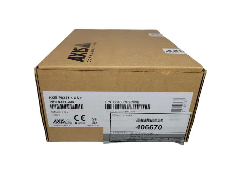 Axis 0321-004 - ENCODER - P8221 NETWORK I/O AND AUDIO MODULE Q%