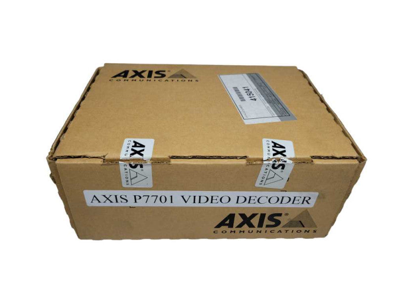AXIS COMMUNICATIONS P7701 Video Decoder P/N: 0319-004 (OPEN BOX) %