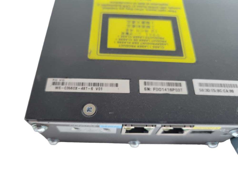Cisco WS-3560X-48T-S 48-Port Gigabit Switch %