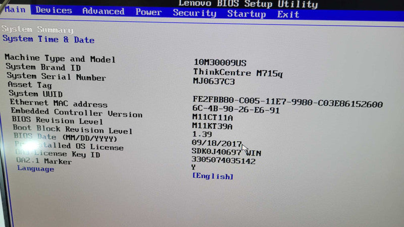 Lenovo ThinkCentre M715q - AMD PRO A12-9800E | 8GB RAM |256GB NVMe + PWR %