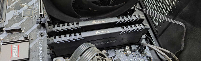 Custom PC | MSI Z370M Mortar + i5-8400 2.8GHz Corsair LED 16GB DDR4 650W PSU )