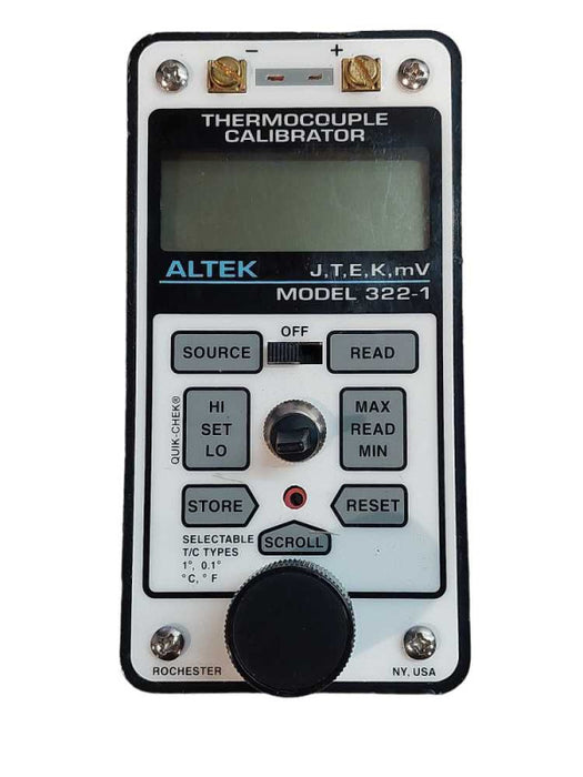 NEW ALTEK THERMOCOUPLE CALIBRATOR 322-1 ,ASIS  :