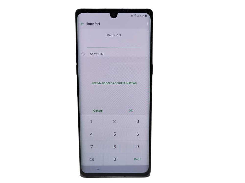 LG Velvet 5G LM-G900UM READ $
