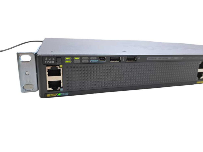 Cisco WS-C2960X-24PD-L V02 | 24 Port Gigabit PoE+ 370W Switch | 2x 10G SFP+ )