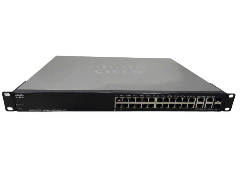 Cisco SG300-28MP 28-port Gigabit PoE Managed Switch !