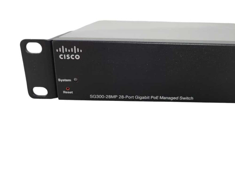 Cisco SG300-28MP 28-port Gigabit PoE Managed Switch !
