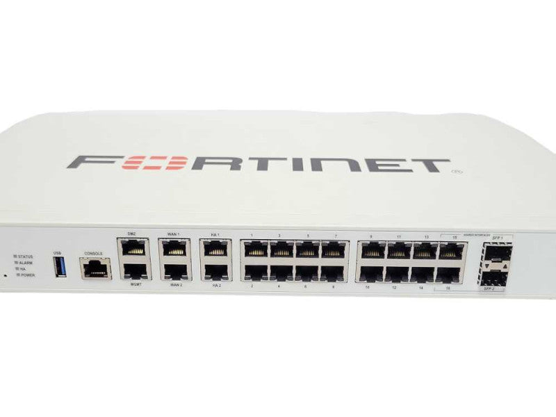 Fortinet FortiGate 100E 16-Port Firewall 2-SFP Security Appliance FG-100E Q_