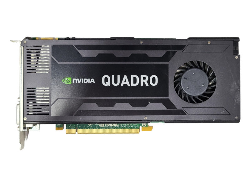 NVIDIA Quadro K4000, 3GB GDDR5 PCIe Graphics Card, 1x DVI-I, 2xDP