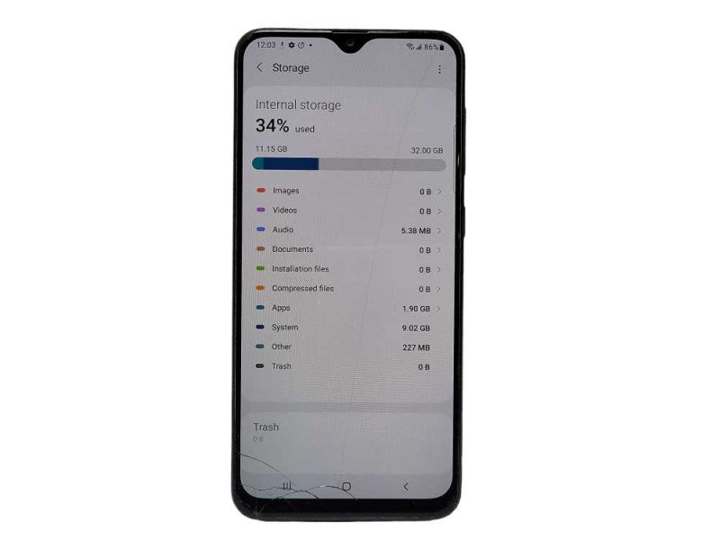 Samsung Galaxy A20 32GB (SM-A205W) - READ $