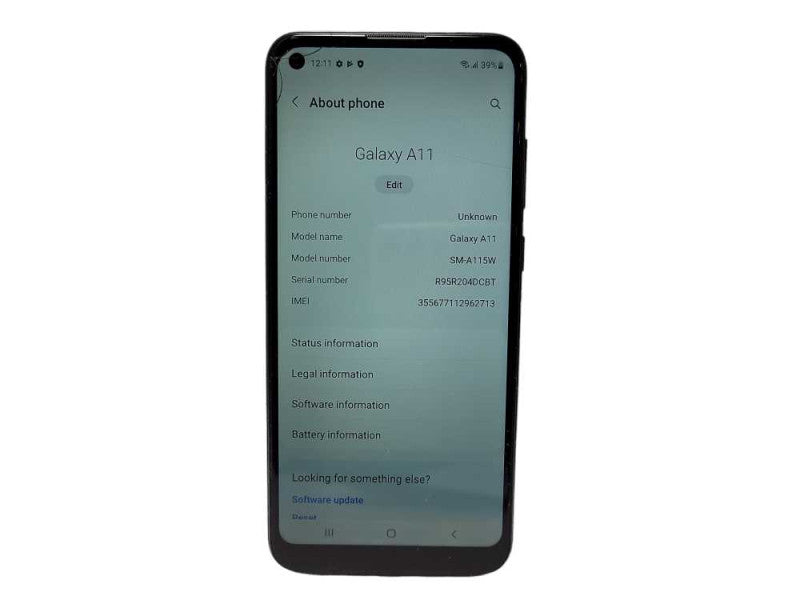Samsung Galaxy A11 (SM-A115W) 32GB READ $